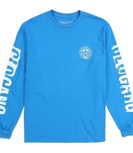 Glo Gang Core Logo Long Sleeve (Turquoise)