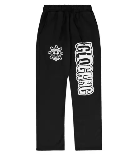 Glo Gang Sun Font Sweatpants (Black)