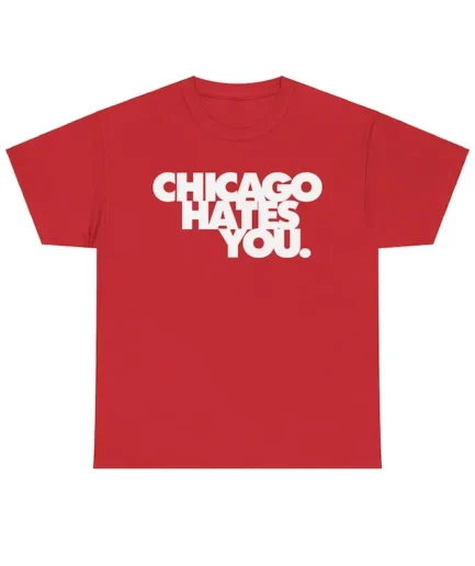 Chief Keef Chicago Hates You T-Shirt Red