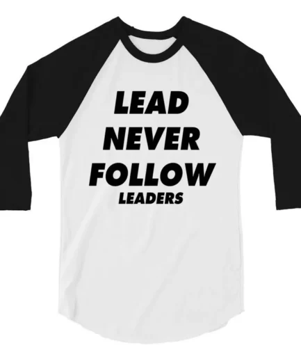 Chief Keef Lead Never Follow Leaders Shirt White-Black