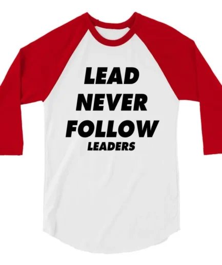 Chief Keef Lead Never Follow Leaders Shirt White-Red