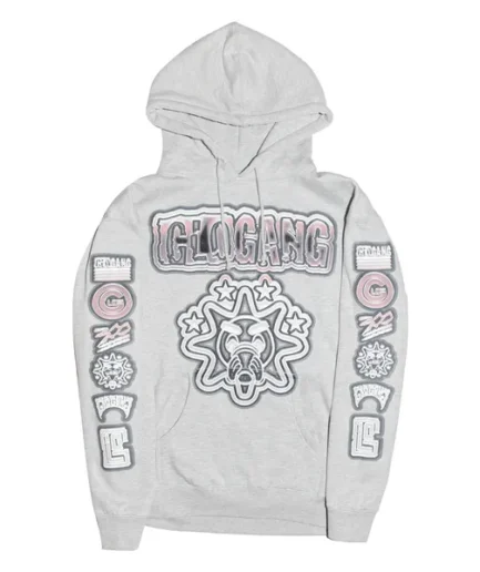 Glo Gang Gloyalty Chrome Hoodie (Grey)