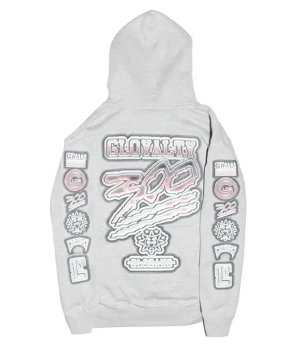 Glo Gang Gloyalty Chrome Hoodie (Grey)