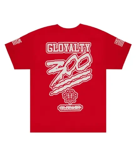 Glo Gang Gloyalty Red Tee