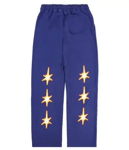 Glo Galaxy Straight Leg Sweatpants (Vintage Blue)