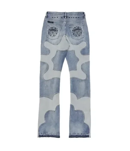 Glo Gang Multi Denim Flare